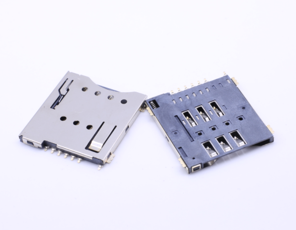 防反插MICRO SIM自弹卡槽厂商