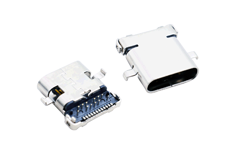 104012562- TYPE C 24PIN沉板CL0.32前插后贴 L=10.0