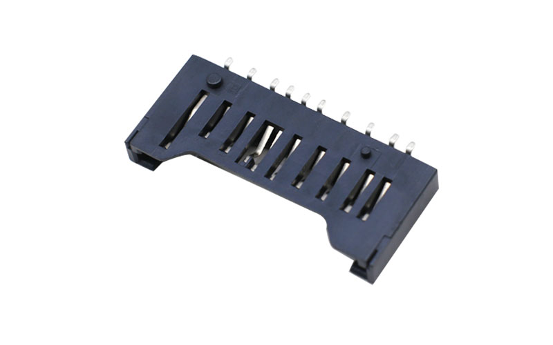 402013402-A SD全塑简易黑胶卡座