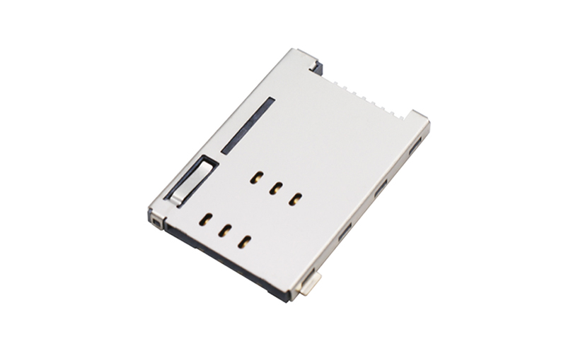 102031022-SIM PUSH自弹式卡座 6+2P H2.2卡槽 102031022-SIM PUSH自弹式卡座 6+2P H2.2卡槽