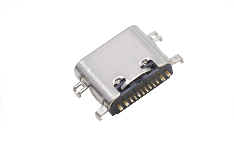 104315142?—TYPE C单排母座16Pin 大电流快充数据插座 USB连接器 104315142?—TYPE C单排母座16Pin 大电流快充数据插座 USB连接器