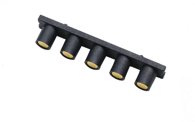 pogopin弹簧针 大电流充电镀金探针连接器 测试针天线顶针 直供