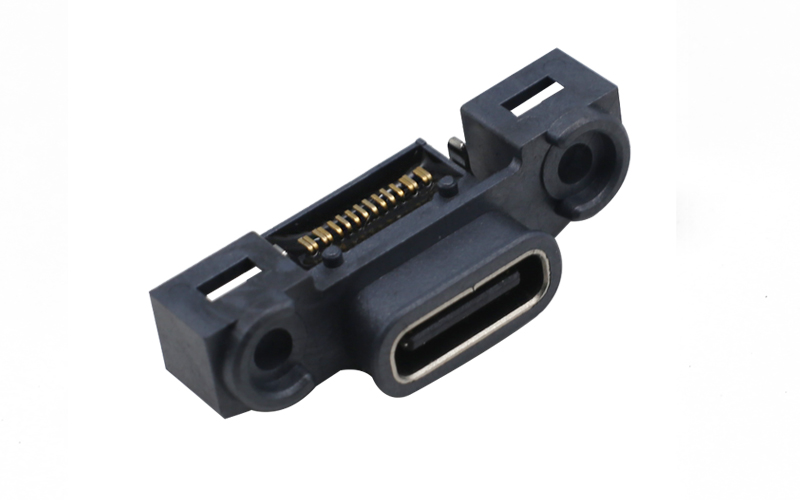 104364501-防水TYPE C16P smt贴片插头 USB type-c接口母座 连接器厂家直售 104364501-防水TYPE C16P smt贴片插头 USB type-c接口母座 连接器厂家直售