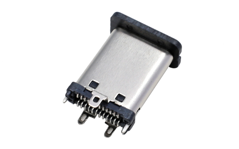 104012132-TYPE C 24PIN立式母座 智能穿戴母头 104012132-TYPE C 24PIN立式母座 智能穿戴母头