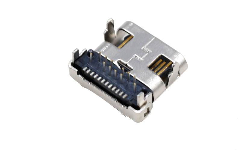 104012552-usb TYPE C 母座24P前插后贴