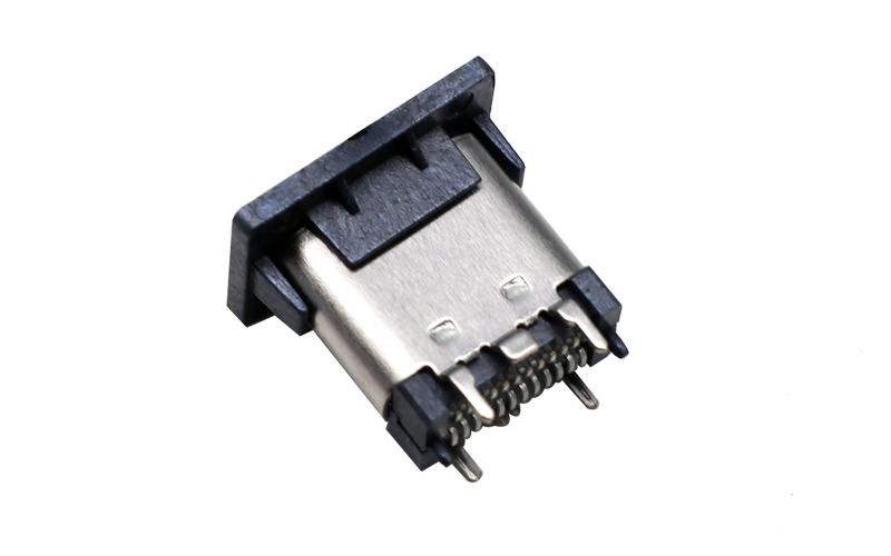 104012632-USB TPYE-C 24P立式母座连接器 定位器母头 104012632-USB TPYE-C 24P立式母座连接器 定位器母头