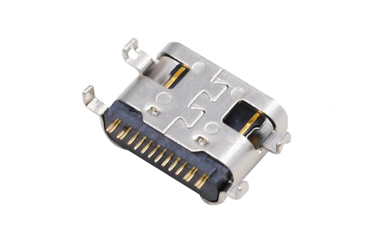 104314632-USB TYPE-C 16PIN沉板母座 智能家居插头 104314632-USB TYPE-C 16PIN沉板母座 智能家居插头