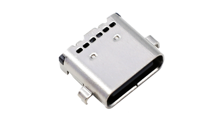 104315052- usb TYPE-C3.1 双排24p母座沉板0.8