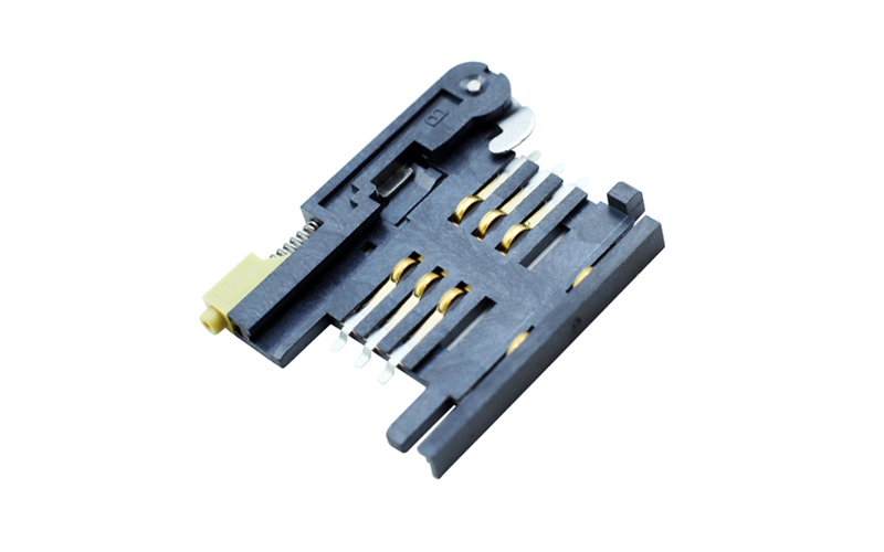102154002-SIM卡座 6P 3.0H带卡托