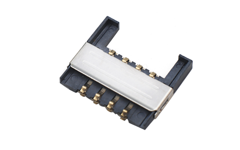 102313092- SIM卡座H2.2 直插式8PIN卡槽 102313092- SIM卡座H2.2 直插式8PIN卡槽