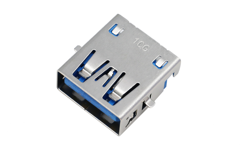 104016632-USB 3.1沉板2.05 高频过10G母座 104016632-USB 3.1沉板2.05 高频过10G母座