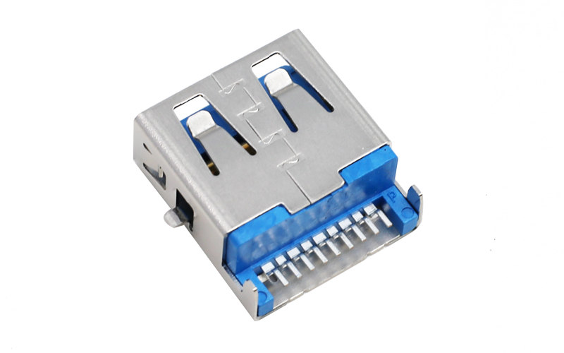 104016632-USB 3.1沉板2.05 高频过10G母座 104016632-USB 3.1沉板2.05 高频过10G母座