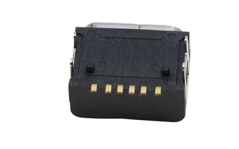 104313762-TYPE-C防水母座 6P板上H4.6 104313762-TYPE-C防水母座 6P板上H4.6