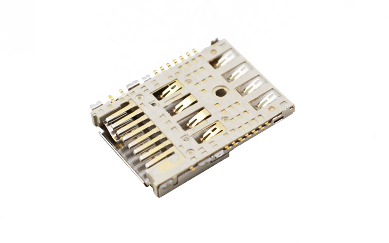 102312992-双层NANO+TF H2.3二合一卡座插脚