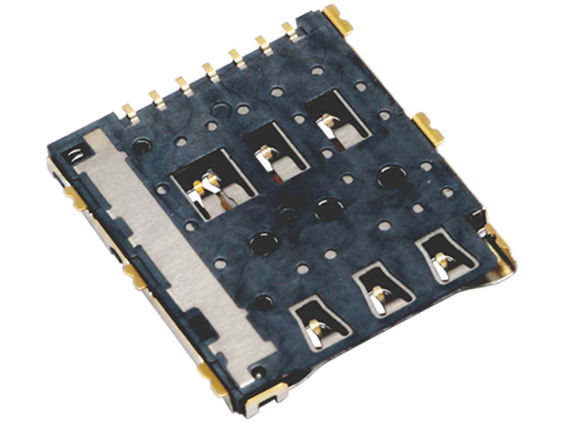 1.24nano SIM pushpush 卡卡座卡槽SIM卡插槽MS011 SIM卡槽卡槽供应商 1.24nano SIM pushpush 卡卡座卡槽SIM卡插槽MS011 SIM卡槽卡槽供应商