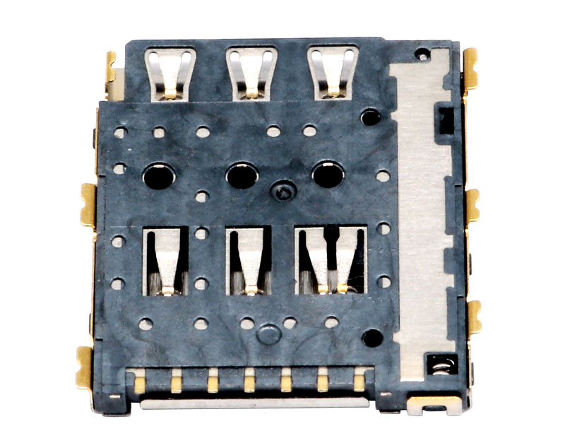 1.24nano SIM pushpush 卡卡座卡槽SIM卡插槽MS011 SIM卡槽卡槽供应商 1.24nano SIM pushpush 卡卡座卡槽SIM卡插槽MS011 SIM卡槽卡槽供应商