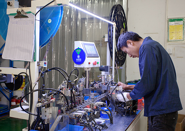 金比莱工厂一角