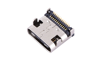 104311002- USB TYPE-C双排24PIN SMT 有柱