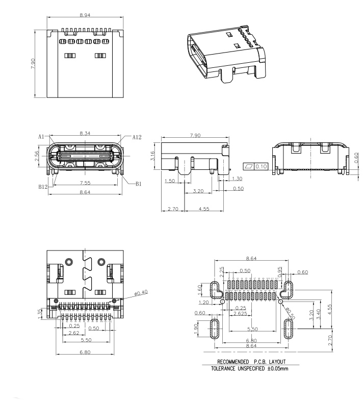 usb连接器