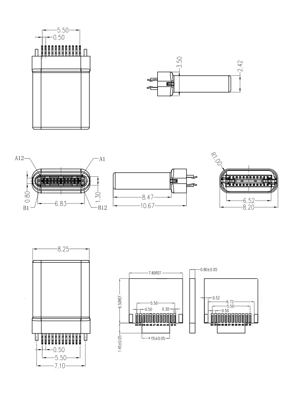 usb连接器