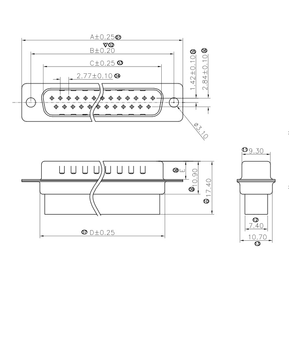 d-sub连接器