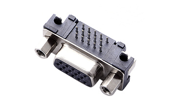 101410062-HDR 15母（3.08）LCP铆锁d-sub连接器