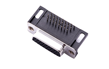 101460109-HDR 44母 铆合d-sub连接器