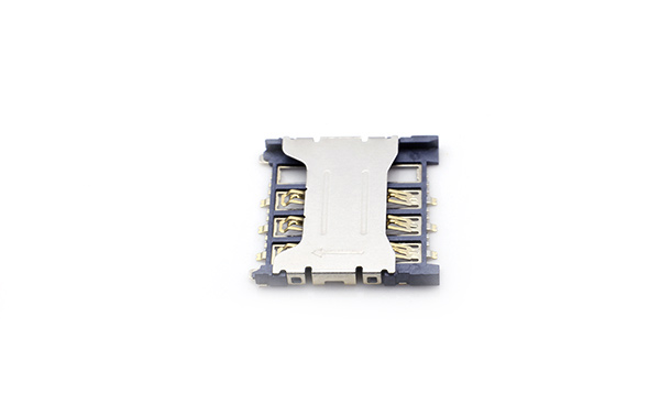 402013122-MICRO SIM 6P H1.5（焊接脚内折防溃PIN）